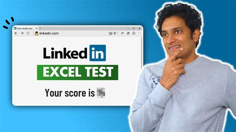 linkedin excel badge test hard|I took the LinkedIn Excel Test, and my score is .